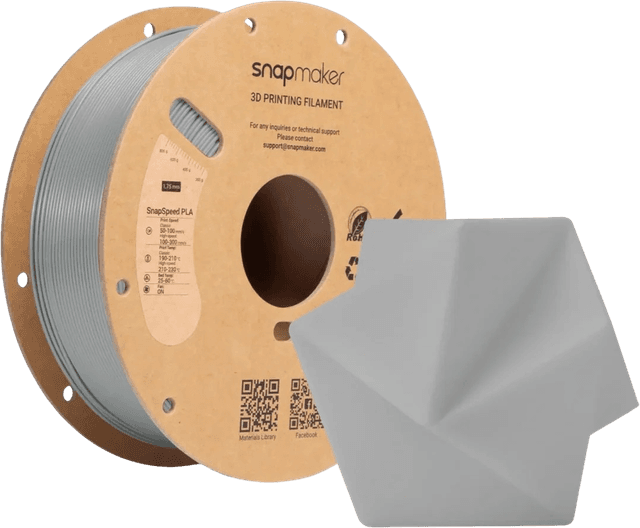 Snapmaker SnapSpeed PLA, Grau
