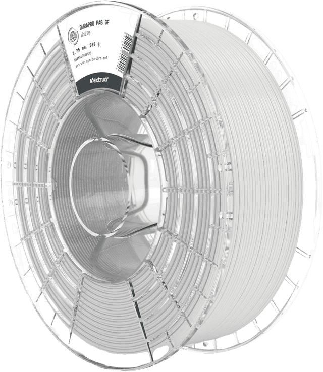 extrudr DuraPro PA6 GF, Weiß