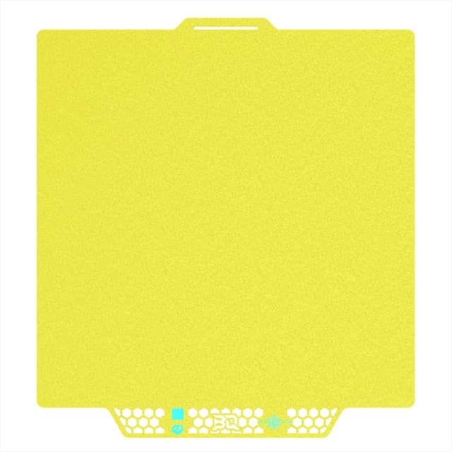 BIQU Panda Build Plate CryoGrip Pro Glacier - Bambu Lab X1/X2D/P1/P2/A1 - yellow