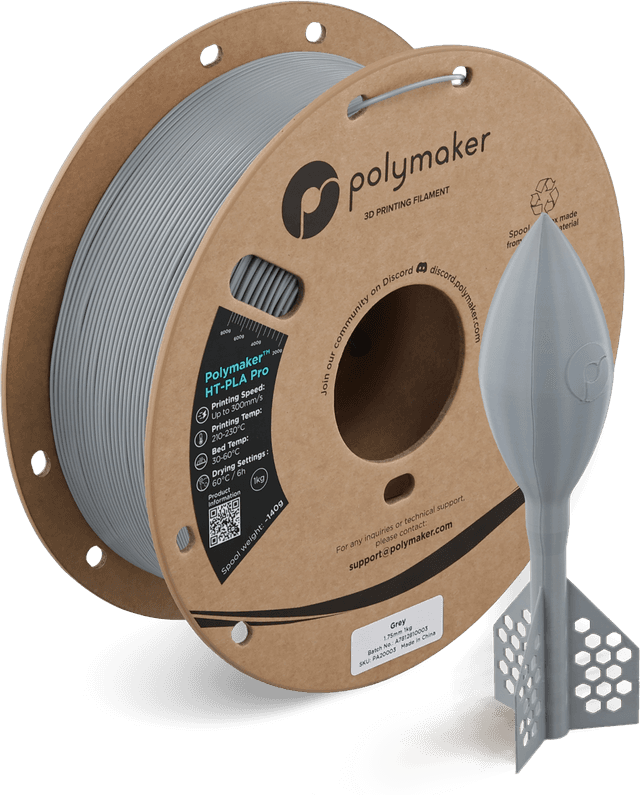 Polymaker HT-PLA Pro, Grau