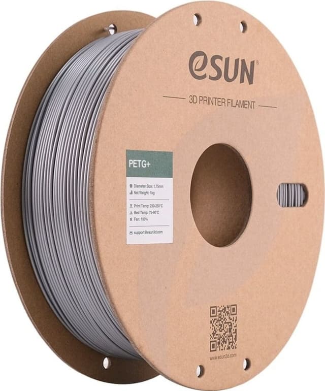 eSUN PETG+, Silber
