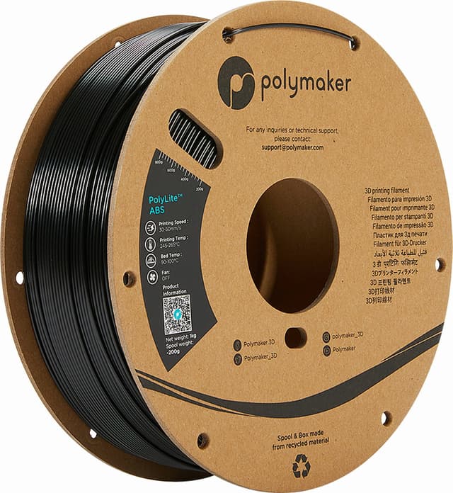 Polymaker ABS, Schwarz
