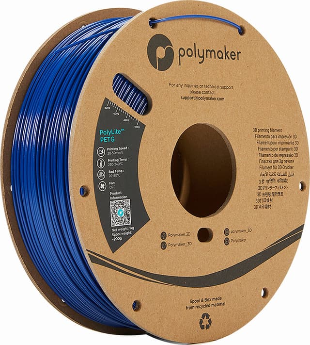 Polymaker PolyLite PETG, Blau