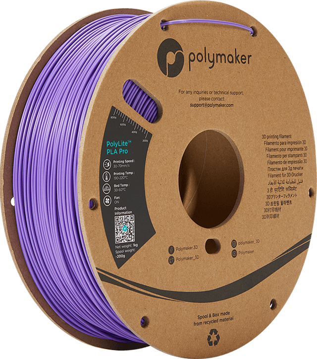Polymaker PolyLite PLA Pro, Violett