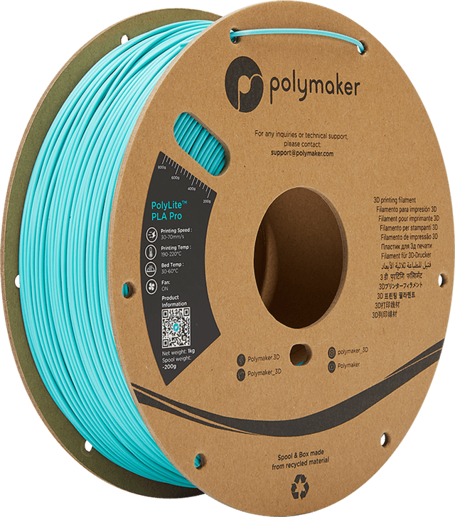 Polymaker PolyLite PLA Pro, Petrol