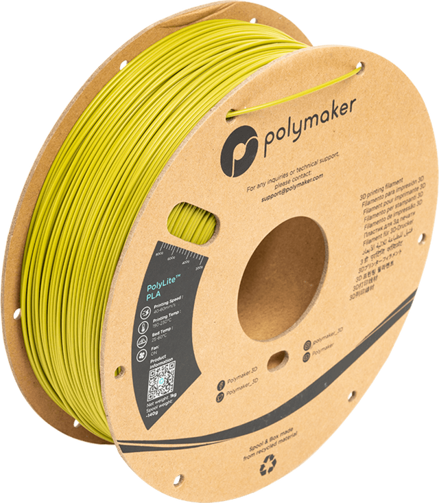Polymaker PolyLite PLA, Olivgrün