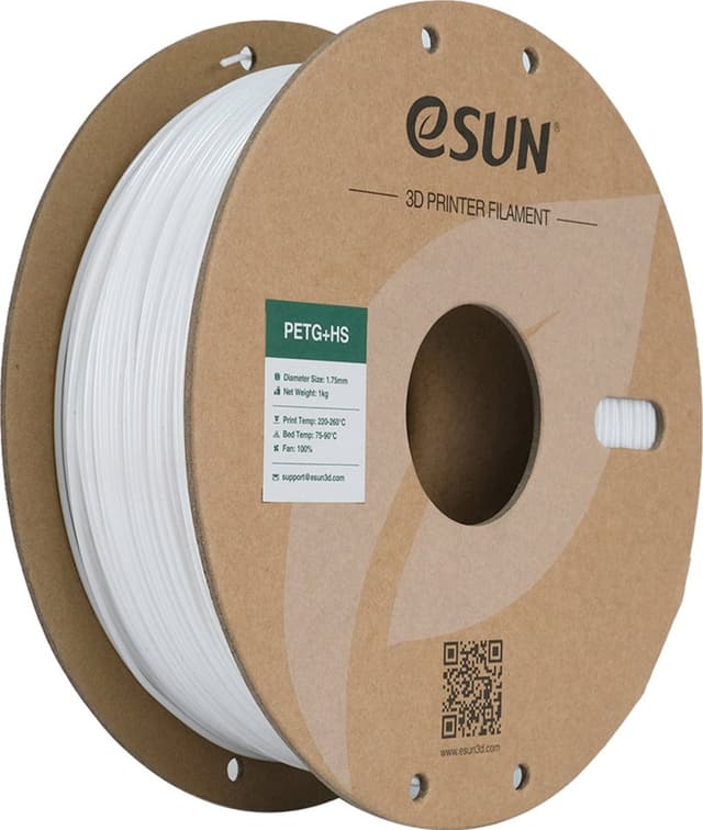 eSUN PETG+HS, Weiß
