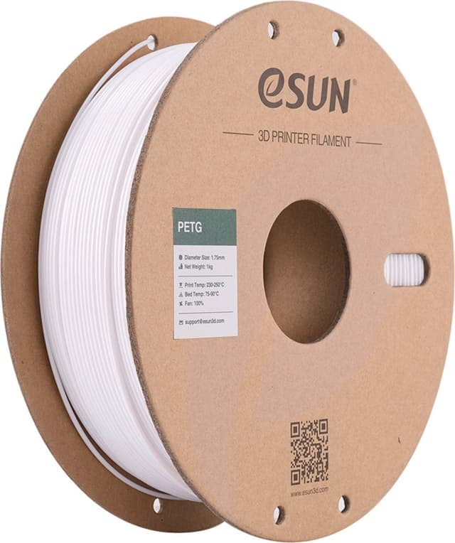 eSUN PETG, Weiß