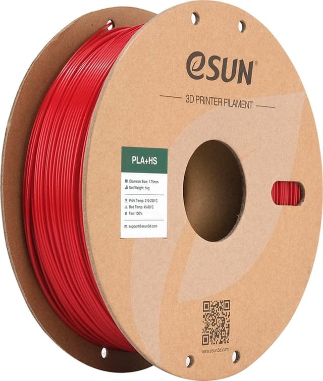 eSUN PLA+HS, Feuerrot