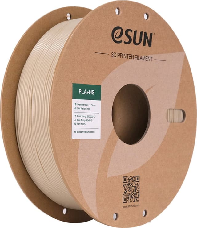 eSUN PLA+HS, Knochenweiß