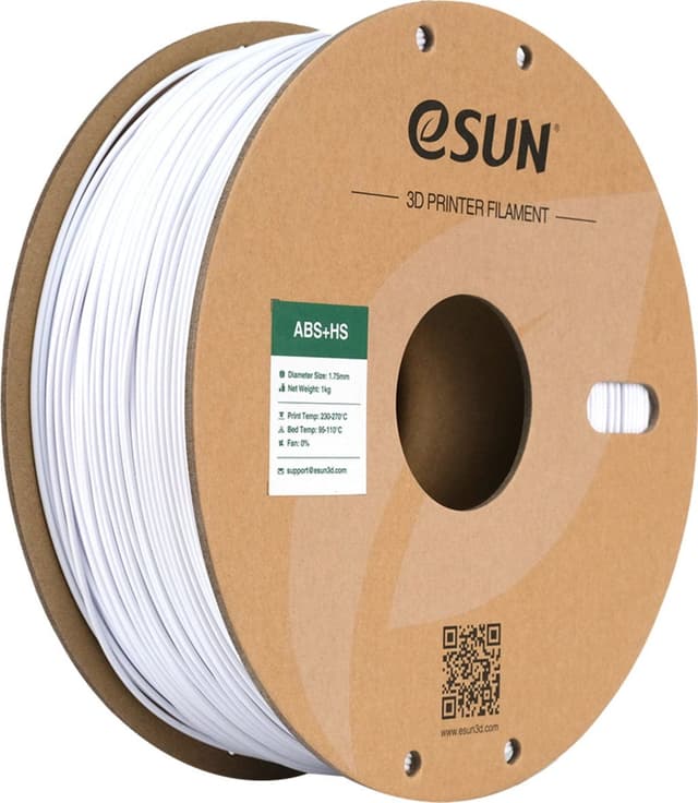 eSUN ABS+HS, Kaltweiß
