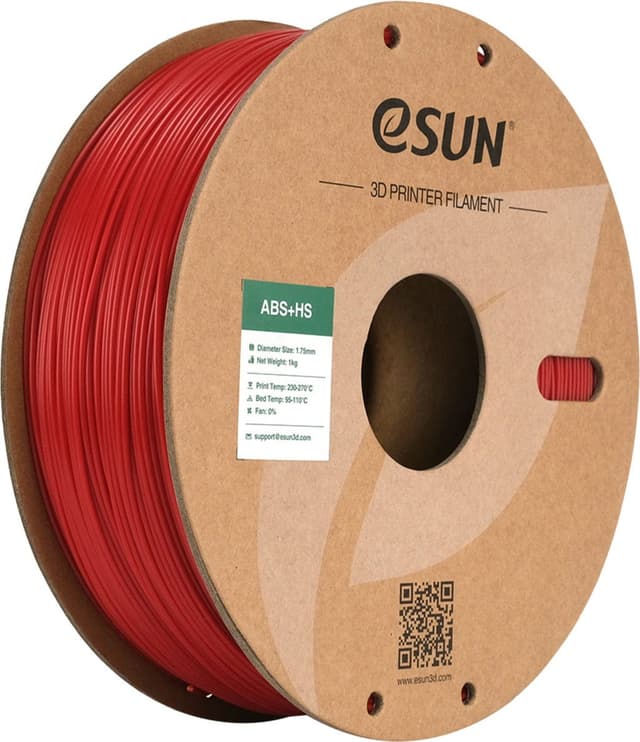 eSUN ABS+HS, Feuerrot