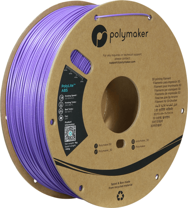 Polymaker ABS, Violett