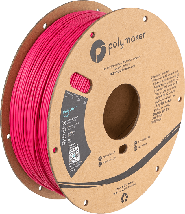 Polymaker PolyLite PLA, Magenta