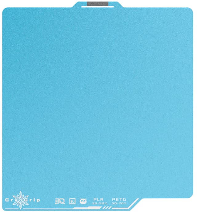 BIQU Panda Build Plate CryoGrip Pro Frostbite – Blue - Bambu Lab X1/P1/P2/A1