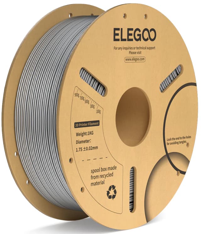 Elegoo PLA+, Spacegrau