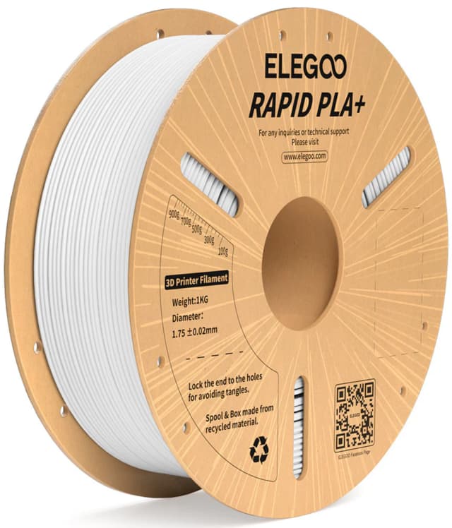 Elegoo Rapid PLA+, Weiß