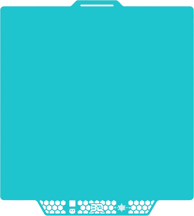 BIQU Panda Build Plate CryoGrip Pro Glacier - Bambu Lab X1/X2D/P1/P2/A1 - blue