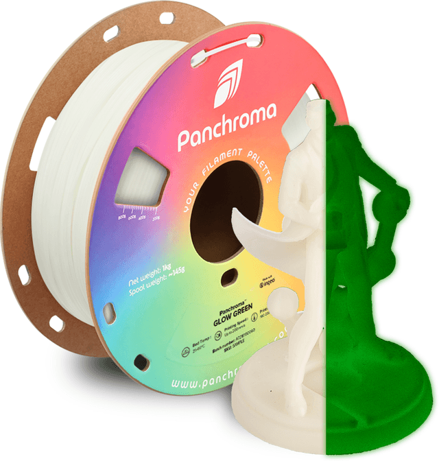 Polymaker Panchroma PLA Glow, Grün