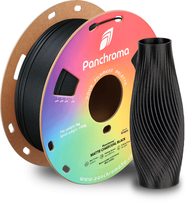 Polymaker Panchroma PLA Matte, Kohleschwarz