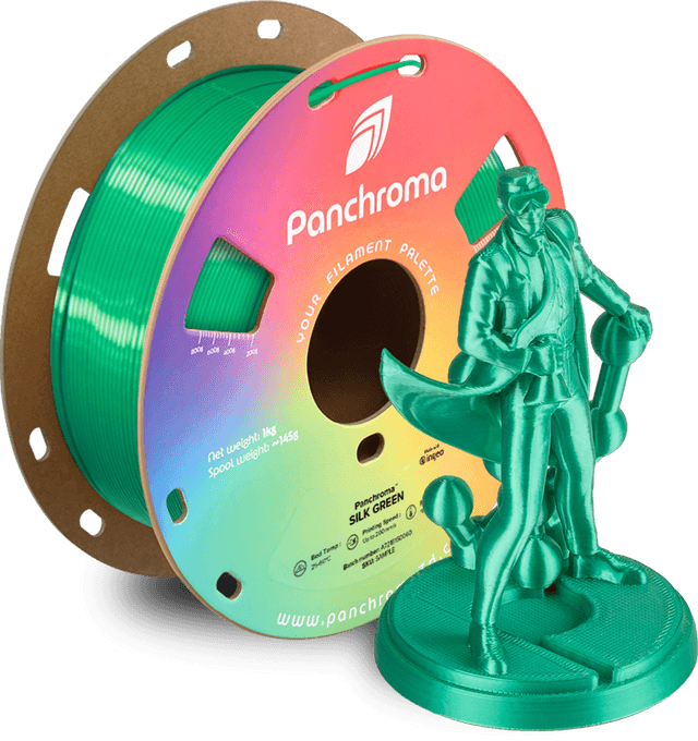 Polymaker Panchroma PLA Silk, Grün