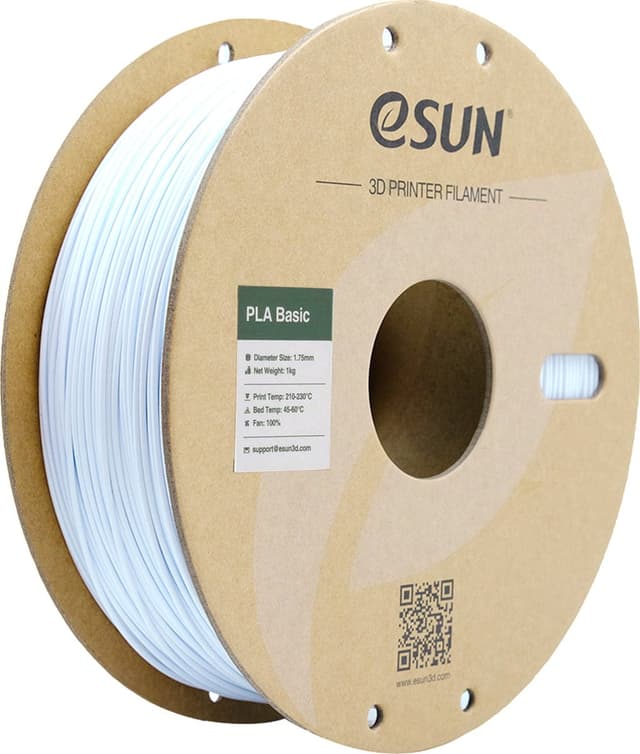 eSUN PLA-Basic, Kaltweiß