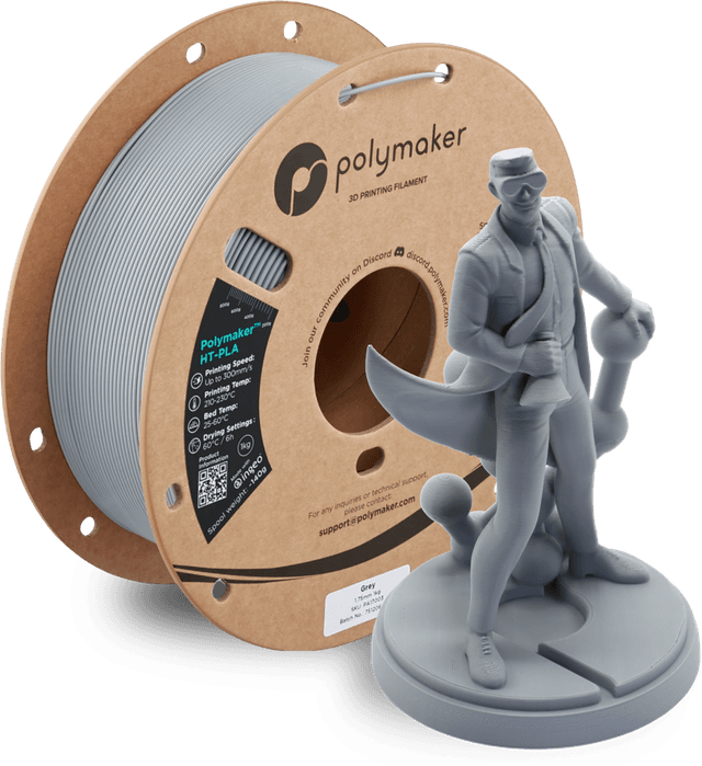 Polymaker HT-PLA, Grau