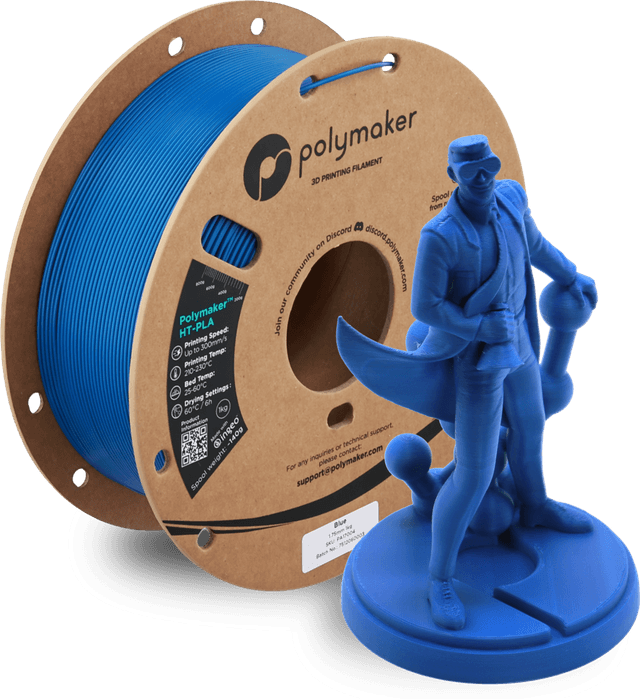 Polymaker HT-PLA, Blau