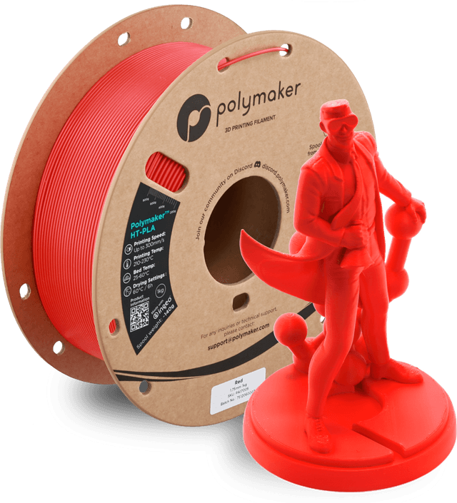 Polymaker HT-PLA, Rot