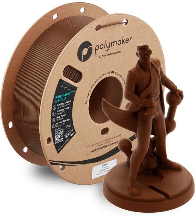 Polymaker HT-PLA, Braun