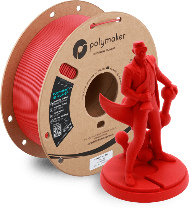 Polymaker HT-PLA-GF, Rot