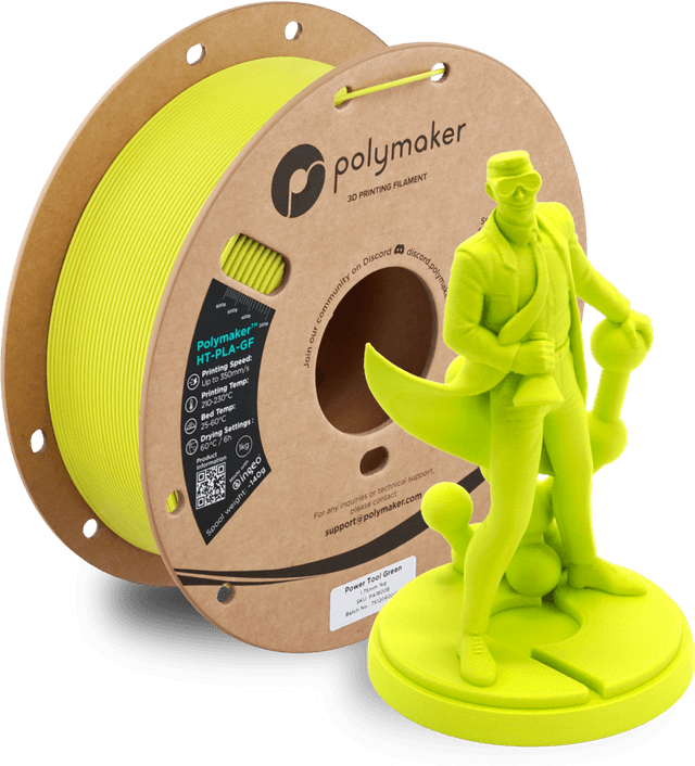 Polymaker HT-PLA-GF, Grün