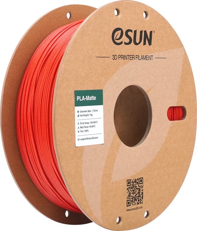 eSUN PLA-Matte, Feuerrot