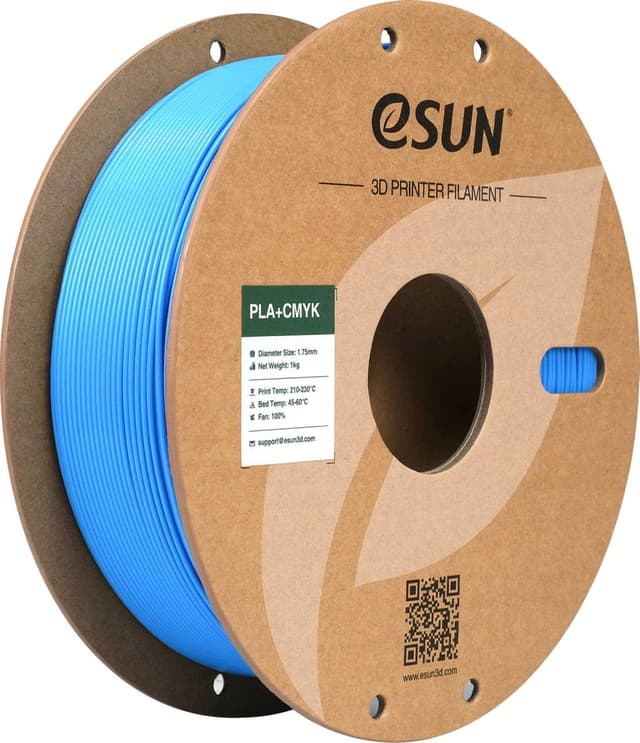 eSUN PLA+, CMYK Cyan