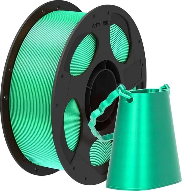 Anycubic PLA Silk, Grün