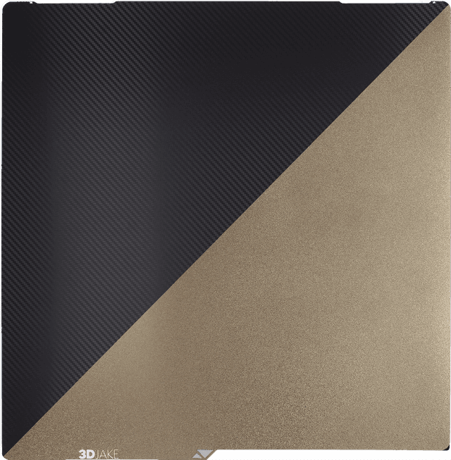 3DJAKE PET/PEI Bauplatte Carbon - 430 x 430 mm V2