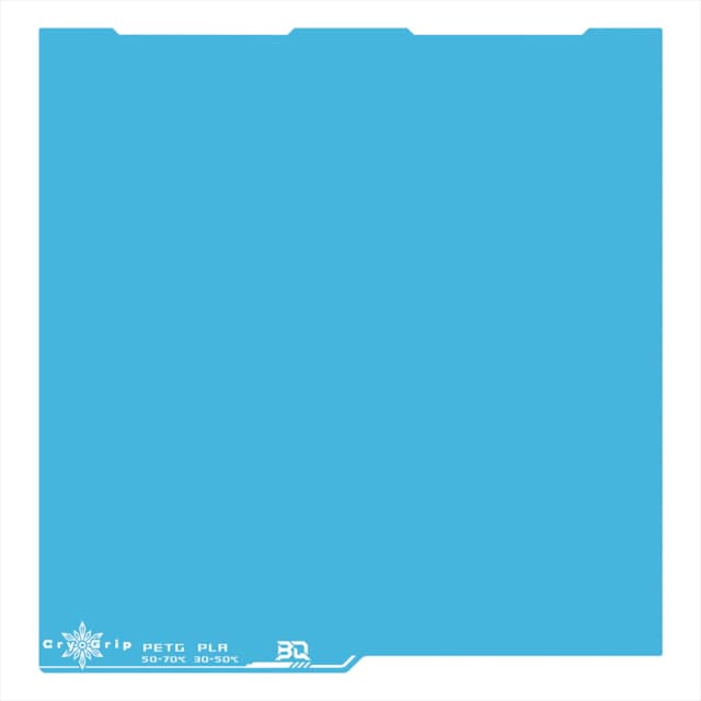 BIQU Build Plate CryoGrip Pro Frostbite – Blue - 250 x 250 mm