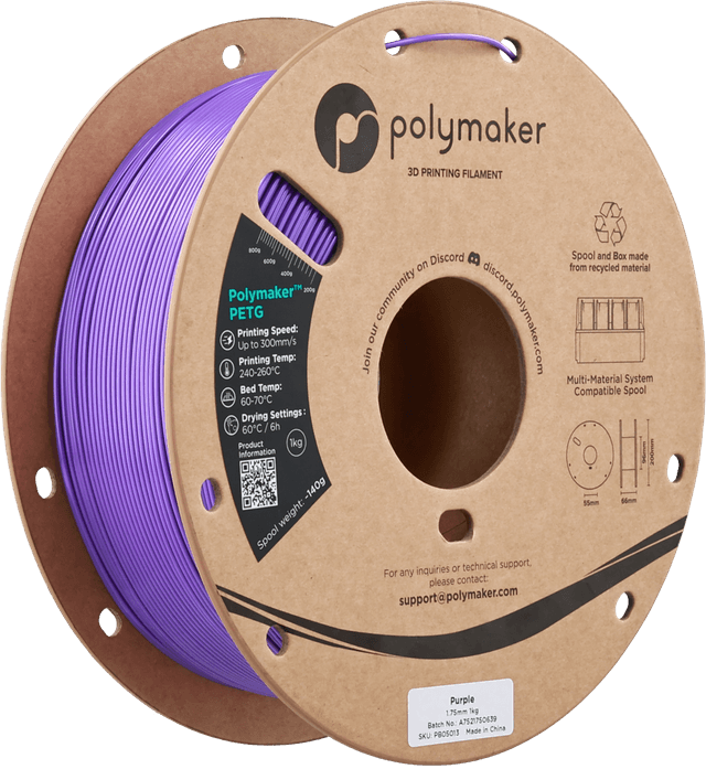 Polymaker PETG, Violett