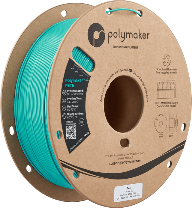 Polymaker PETG, Petrol