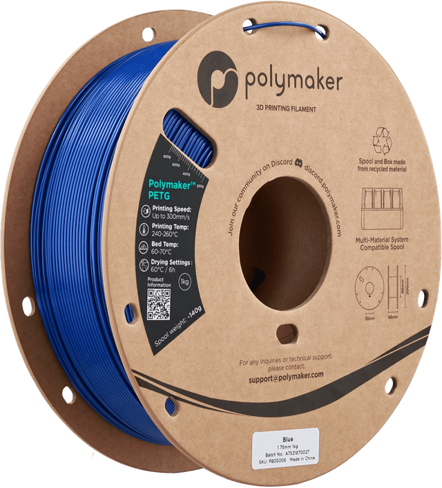 Polymaker PETG, Blau