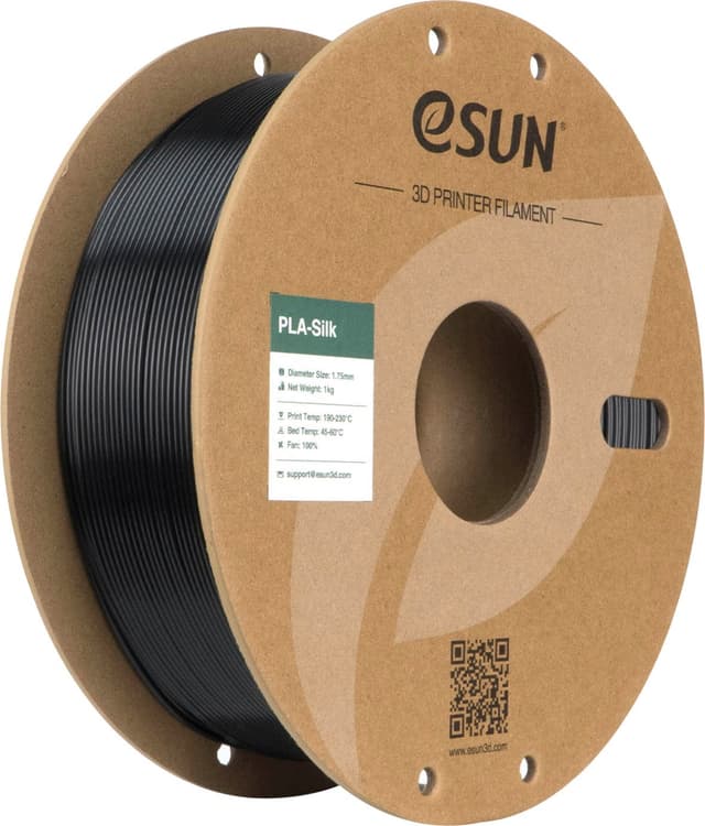 eSUN PLA-Silk, Schwarz