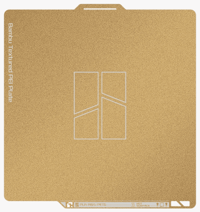 Bambu Lab Bambu Textured PEI Plate - A1, P1, X1, P2, X2