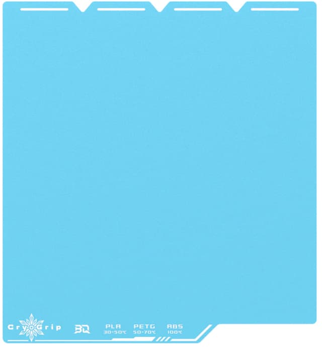 BIQU Build Plate CryoGrip Pro Frostbite – Blue - 270 x 270 mm