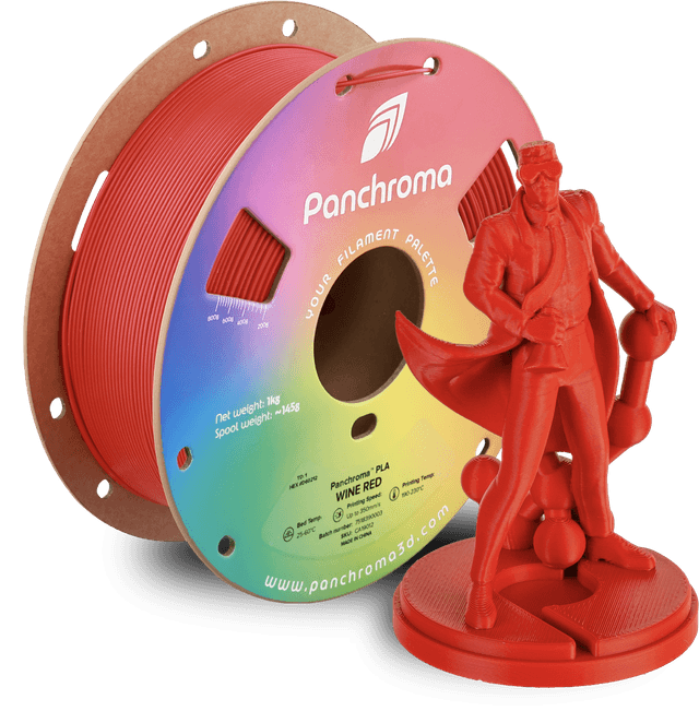 Polymaker Panchroma PLA, Weinrot
