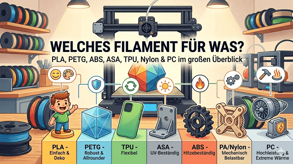 Welches Filament für was?