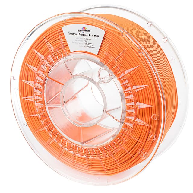 Spectrum PLA Matt, Löwenorange