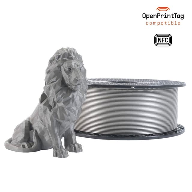 Prusa Prusament PLA, Silber
