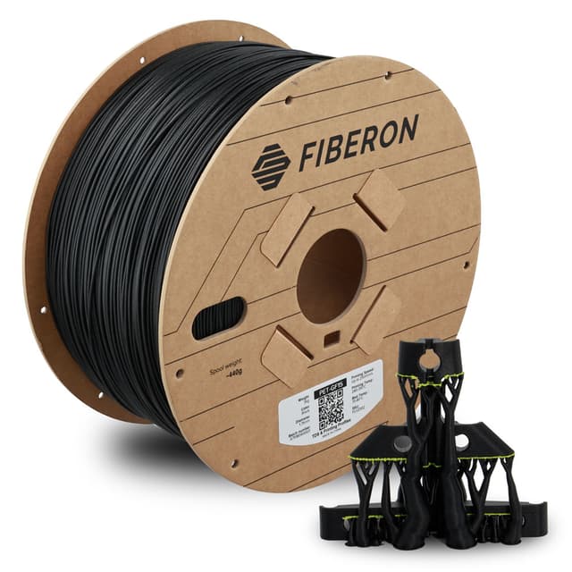 Polymaker Fiberon PET-GF15, Schwarz