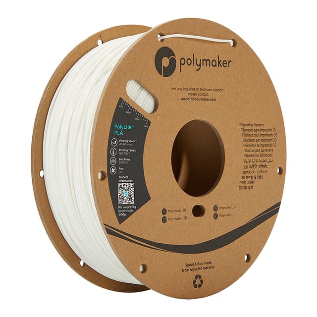 Polymaker PolyLite PLA, Weiß
