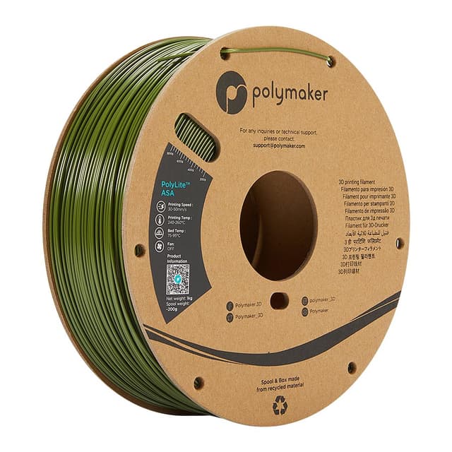 Polymaker PolyLite ASA, Armeegrün